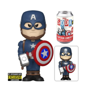 Funko Soda Captain America Sellada